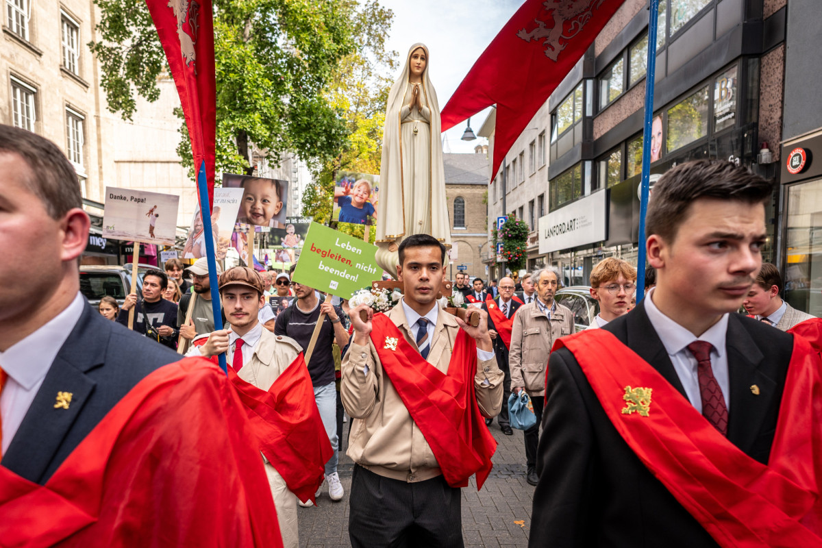Marsch für das Leben , katholische Fundamentalisten demonstrieren gegen Abtreibung, Reportage