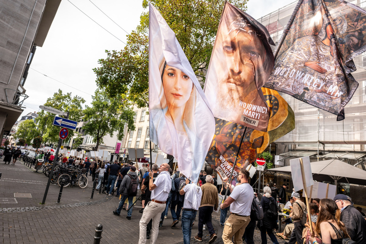 Marsch für das Leben , katholische Fundamentalisten demonstrieren gegen Abtreibung, Reportage